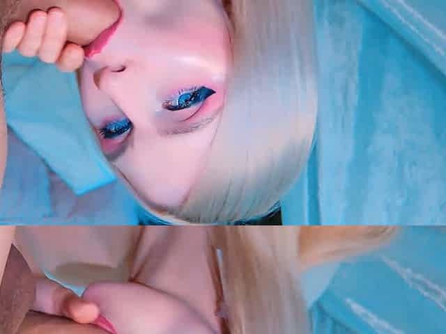 Blonde Beauty Shares an Intimate Night with Her Lover