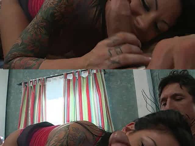 CAUGHT CUCKOLD Scene-1_Large-breasted, curvy brunette hair having hard sex whilst her spouse watches