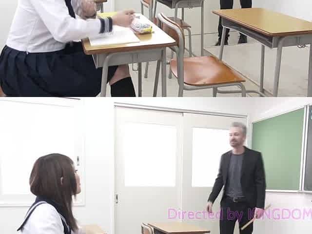 Kei Nakamura_Schoolgirl-Interracial Threesome