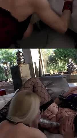 Busty Babes Wild Outdoor Threesome Fuck