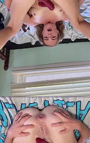 Recent Solo Anal Movie scene