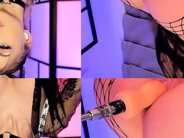 Beautiful Blonde Plays with Her Wet Pussy