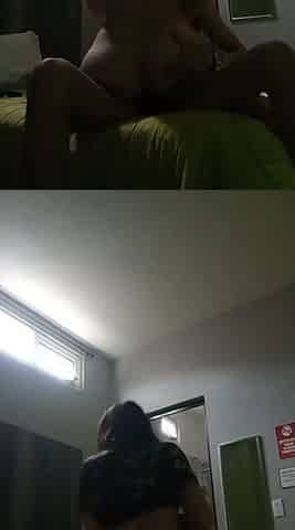 Riding on a weenie extender that makes me cum also much