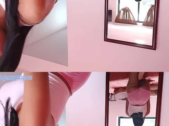 Big Ass Stepsister Wants to Show Me How to Ride, but She Gives Me a Very Good Initial Blowjob