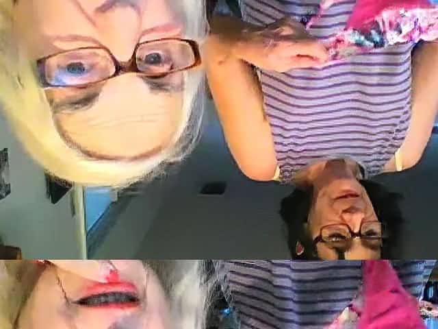 A pair of hot Asian lesbians in a softcore video