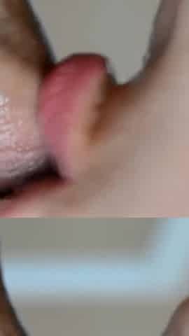 Perfect! Sucking Foreskin, Cum in Mouth