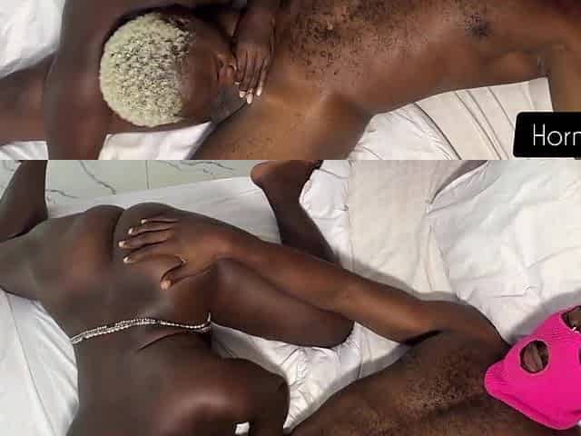 Lustful black beauty screwed by ebony schlong