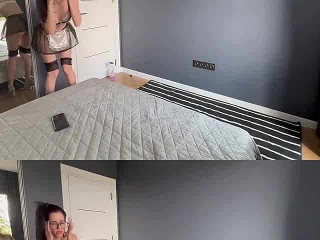 Maid In A Pornstar Room