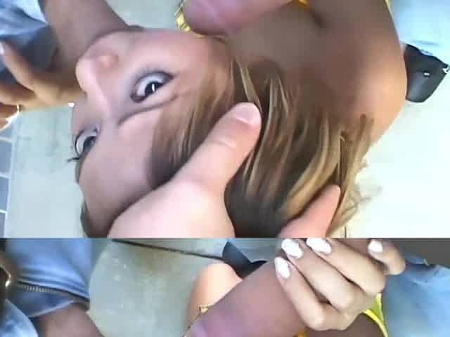 Nasty cheerleader gets banged in all holes by the football coaches