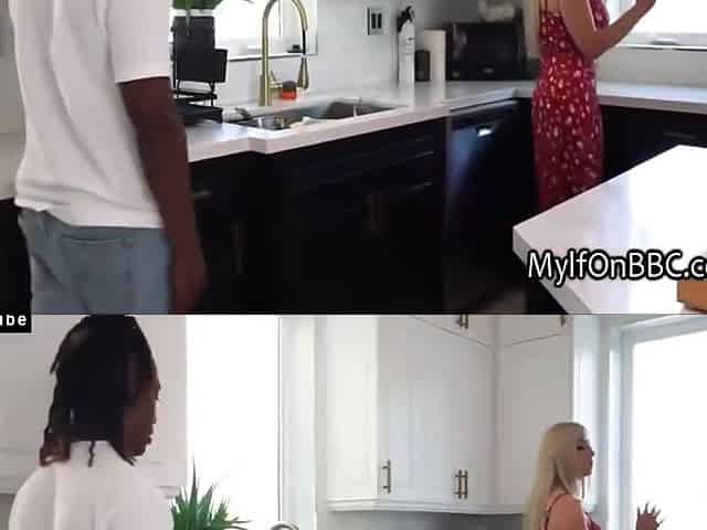 Big Boob Blondie Craves Black Bcck