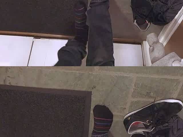Foot fetish lick