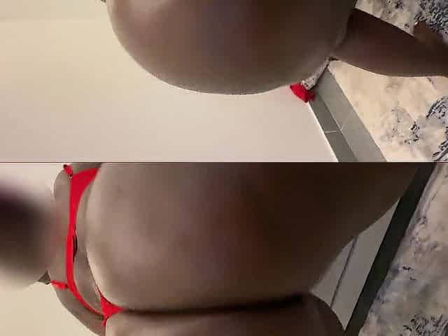 Curvy Black Getting Some Hardstrokes
