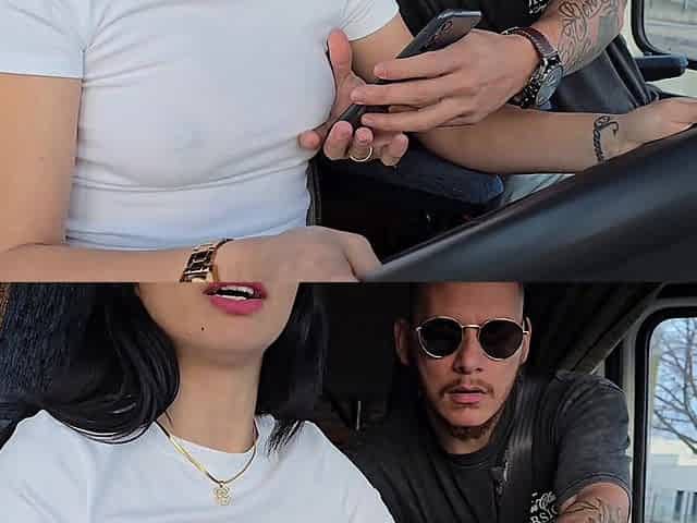 I Picked up an Uber Client Without a Bra!
