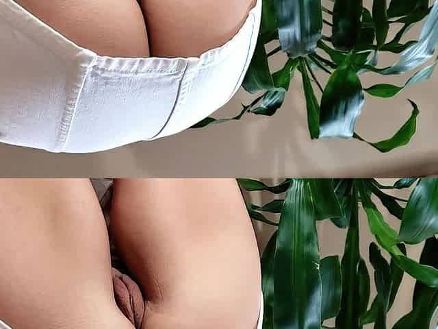 Upskirt No Pants