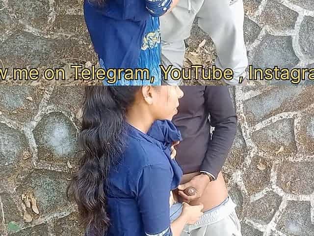 Blowjob Sex Inside of Deep Jungle