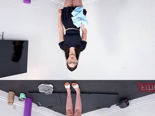 Casting And Creampie Tall Busty Newcomer With Glasses