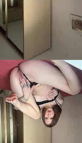 little slut play with her vagina likewise faster