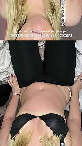 Swedish 18yo teen golden-haired talks nasty in Swedish whilst playing with her sex tool