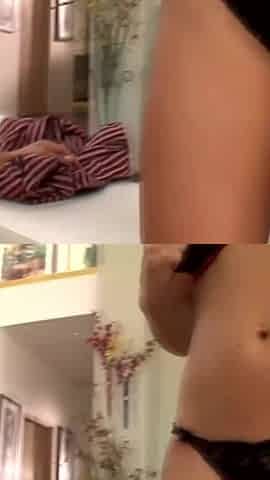 Gorgeous babes with perfect boobs fucks one guy