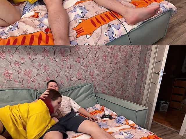 My boyfriend screws me in the booty and my sister watches and masturbates