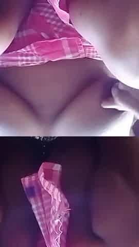 Slow Motion Squeezing My Nipples Peeing Outdoors