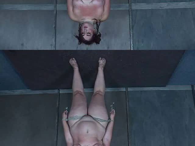 Chubby babe is the subject of the hardcore lesbian bondage session