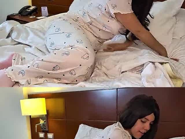 My stepmom will do everything to make me cum in her booty