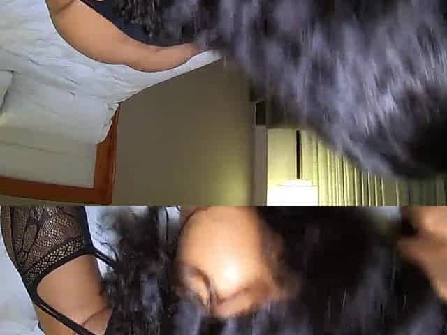 Blackstarxxx leaves Amari Golds anus gaping wide