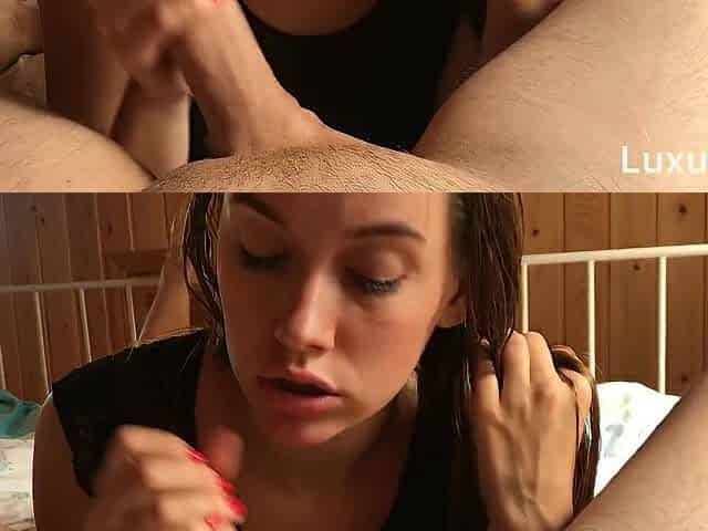 LuxuryGirl - Morning suck penis and drink cum