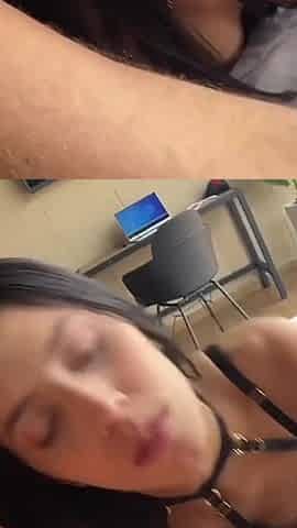 Extreme Fuck - Brunette Latina Rough Sex and Doggy Style in POV