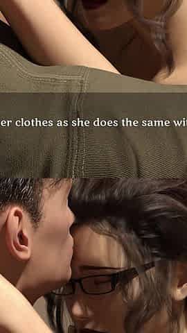 Beautiful Big Ass Cheating Wife in Glasses Gives Blowjob and Gets Creampied Doggy Style by Big Cock Boy - a Stepmother's Love
