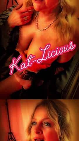 Katlicious Performs Very Sexy and Seductive Strip Tease in Red Lingerie