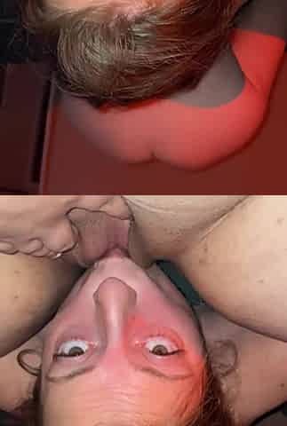 Sucking and Licking A Large Clitoris Hawt Lesbo Close Up