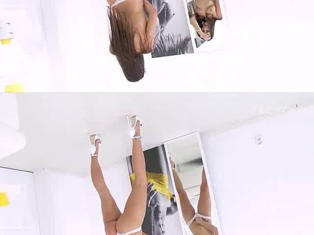 Mea likes large rods in her booty