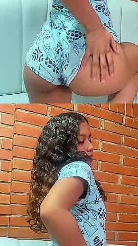 Tiny gal bangs a ebony jock and gets overspread in cum