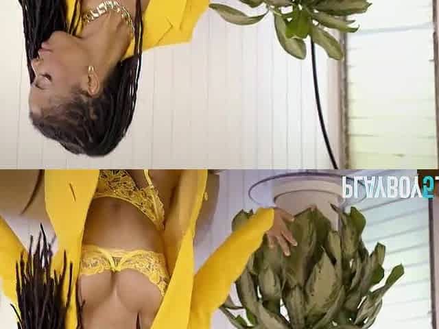 Black mother I'd like to fuck honey Kira Noir has outstanding curves and shows anything