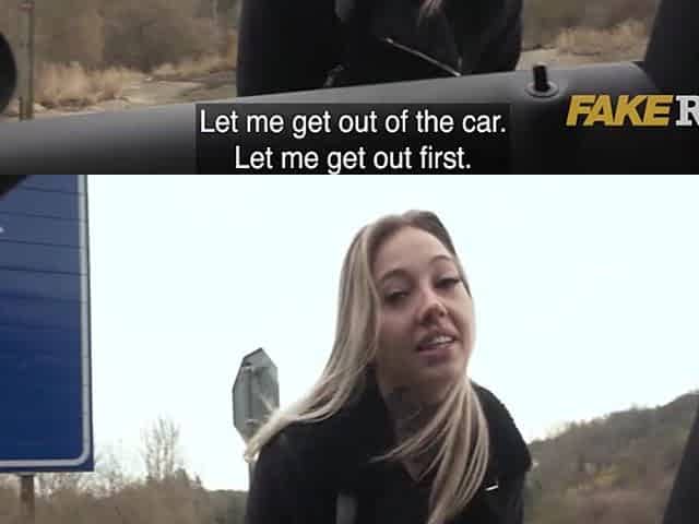 Hitchhiker With Pink Vagina Drilled To A Quiver