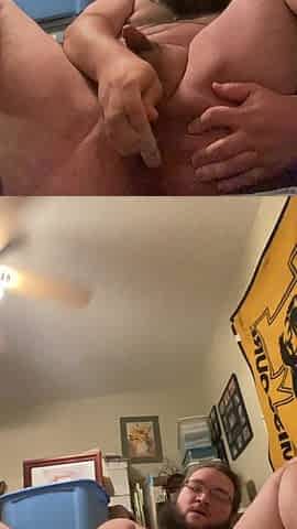 screwing my booty with a toy