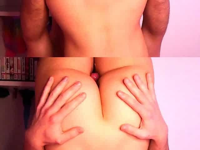 Nasty brunette babe in anal hardcore action