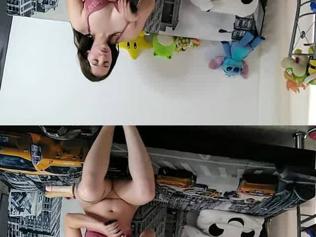 I Discovered My Stepsister Masturbating so I Cum Inside Her