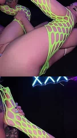 Dirty Blondes Share Cock in Their Tight Pussy's
