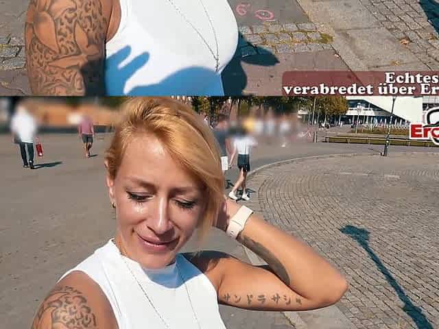 German Fit Blonde public pick up Teen EroCom Date