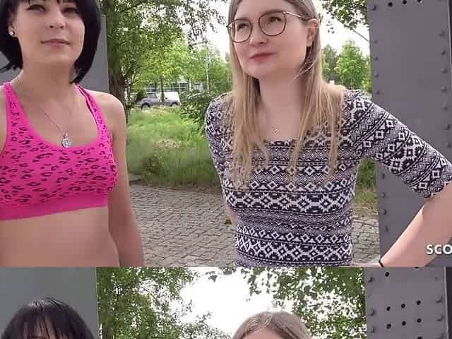 Two Candid Girls From Berlin I First Ffm Threesome At Real Pickup Sex