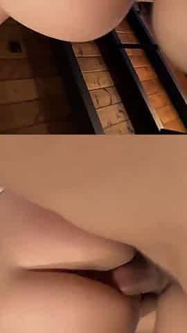 The best anal sex with my stepsis beautiful ass