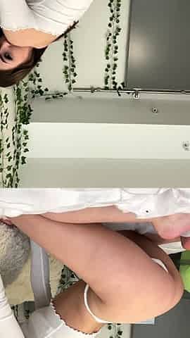 Small titted brunette amateur anal nailed at home
