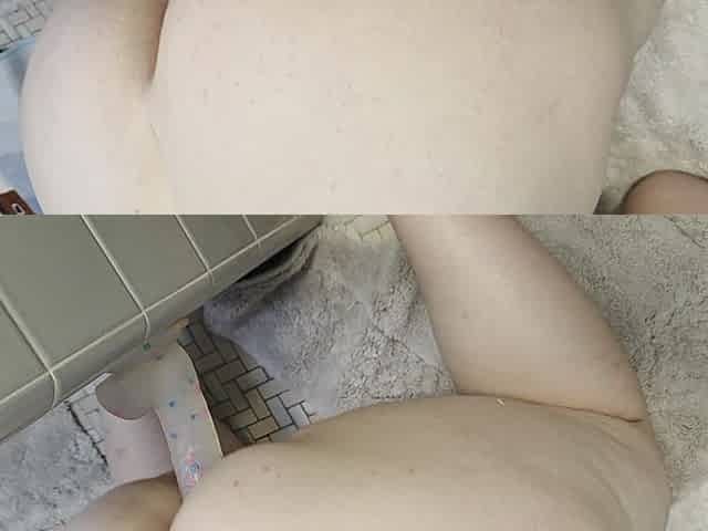 BBW Rides Dildo on Wall and Licks It Clean