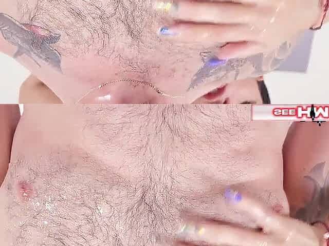 Maxx Curve Lies Back As Sandy Love Tongues His Anal opening And Sucks Toes!