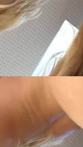 Blonde Devours Cock and Fingers Gaping Ass