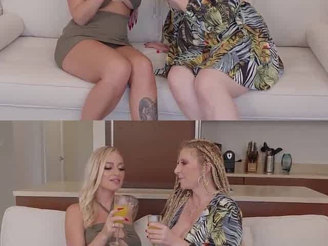 E Bunnz Got Her Holes Eaten & Finger Screwed By Cougar Sara Jay!