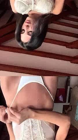 Mara Cifuentes In White Lingerie